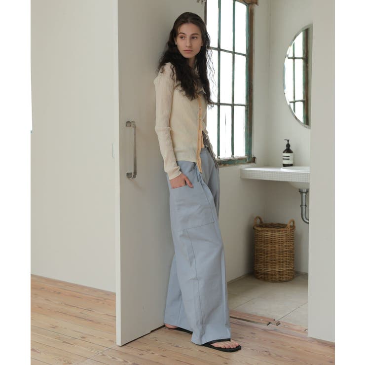 【Kastane】CINAMOD DOUBLE POCKET SLACKS | PAL GROUP OUTLET | 詳細画像1 