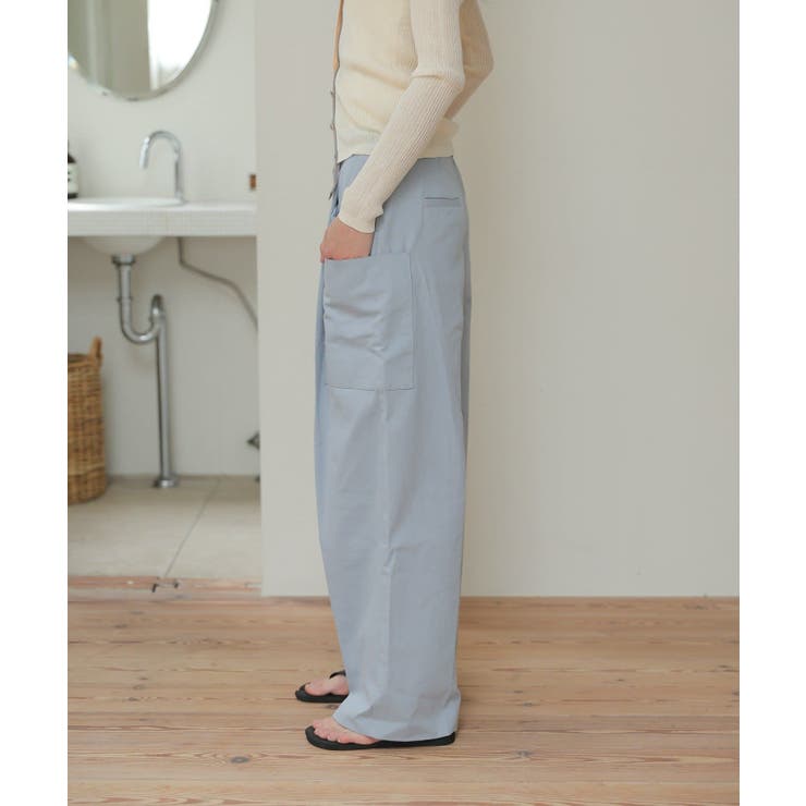 【Kastane】CINAMOD DOUBLE POCKET SLACKS | PAL GROUP OUTLET | 詳細画像4 