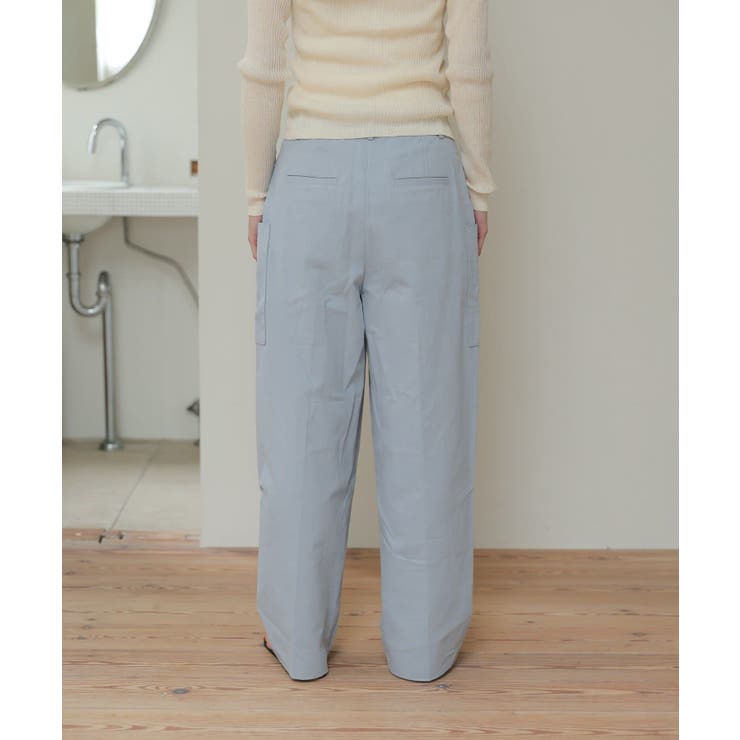 【Kastane】CINAMOD DOUBLE POCKET SLACKS | PAL GROUP OUTLET | 詳細画像5 