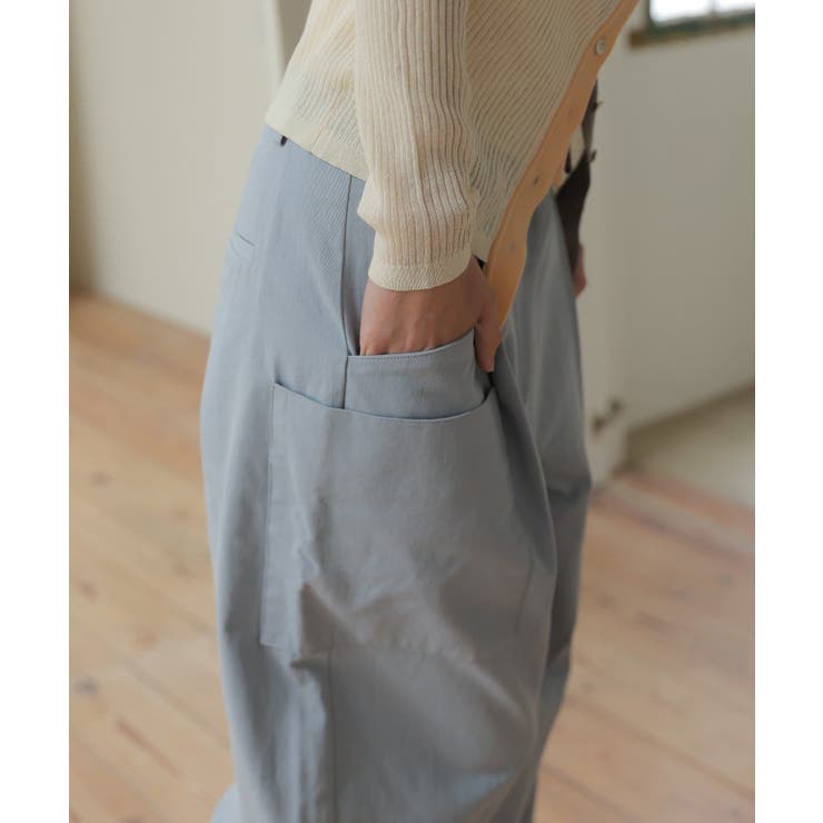 【Kastane】CINAMOD DOUBLE POCKET SLACKS | PAL GROUP OUTLET | 詳細画像6 