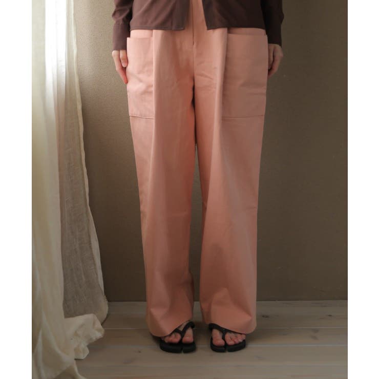 PNK | 【Kastane】CINAMOD DOUBLE POCKET SLACKS | PAL GROUP OUTLET