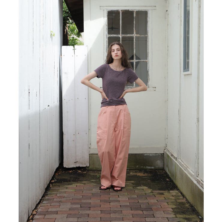 【Kastane】CINAMOD DOUBLE POCKET SLACKS | PAL GROUP OUTLET | 詳細画像16 