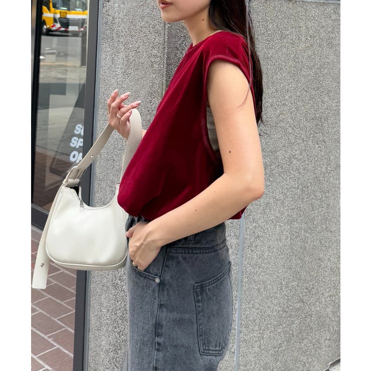 【CIAOPANIC TYPY】シアーフロッキーカラーフレンチトップス | PAL GROUP OUTLET | 詳細画像3 