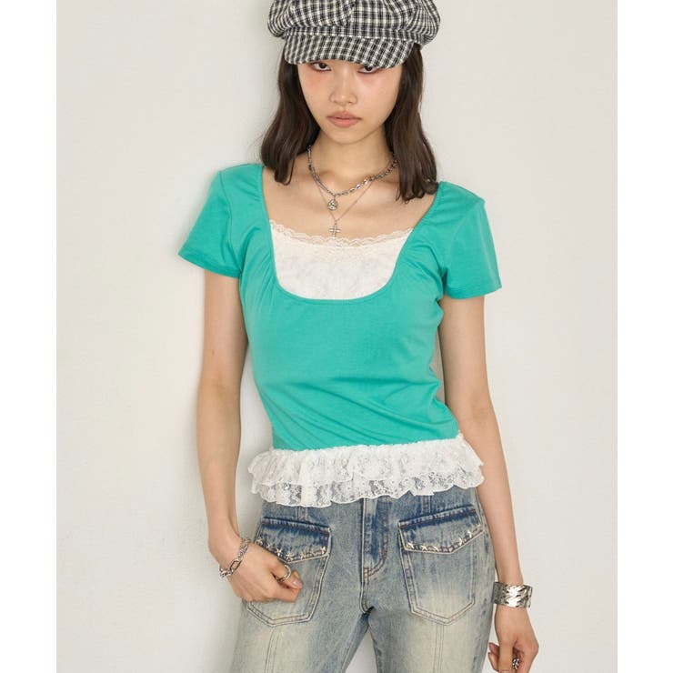 【WHO'S WHO gallery】レースドッキングトップス | PAL GROUP OUTLET | 詳細画像11 