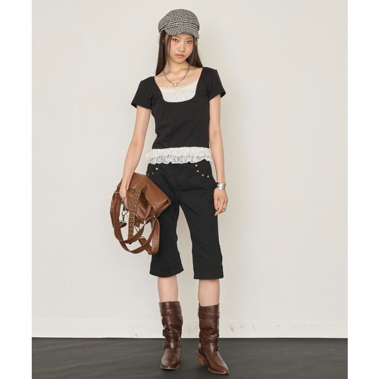 【WHO'S WHO gallery】レースドッキングトップス | PAL GROUP OUTLET | 詳細画像6 
