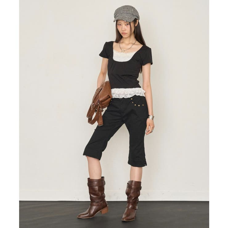 【WHO'S WHO gallery】レースドッキングトップス | PAL GROUP OUTLET | 詳細画像7 