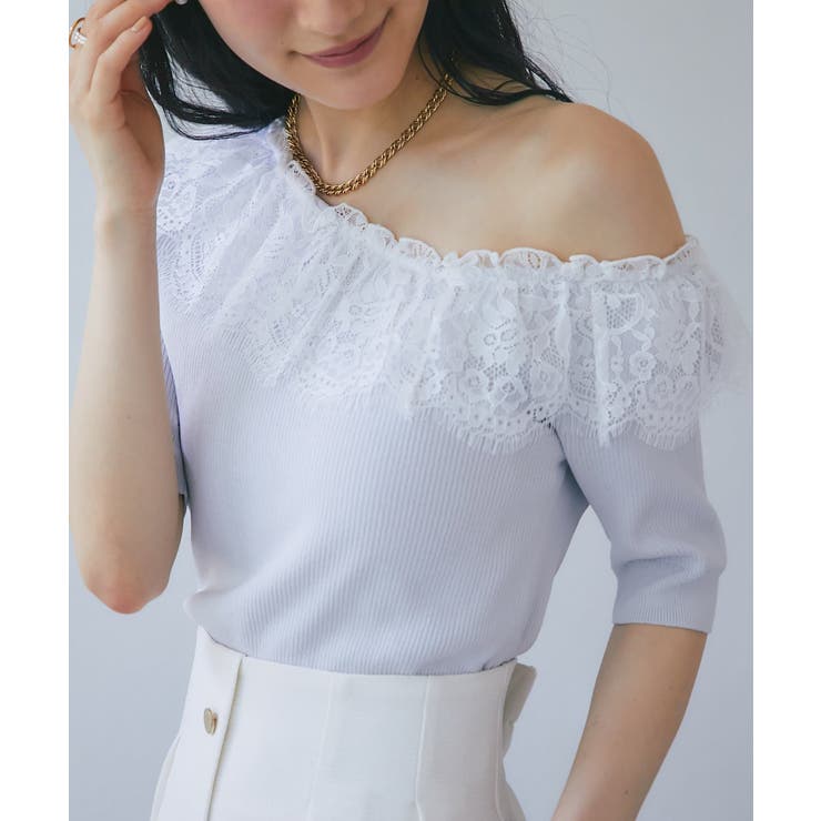 LGY | 【La boutique BonBon】クールタッチUVワンショルレースフリルK… | PAL GROUP OUTLET