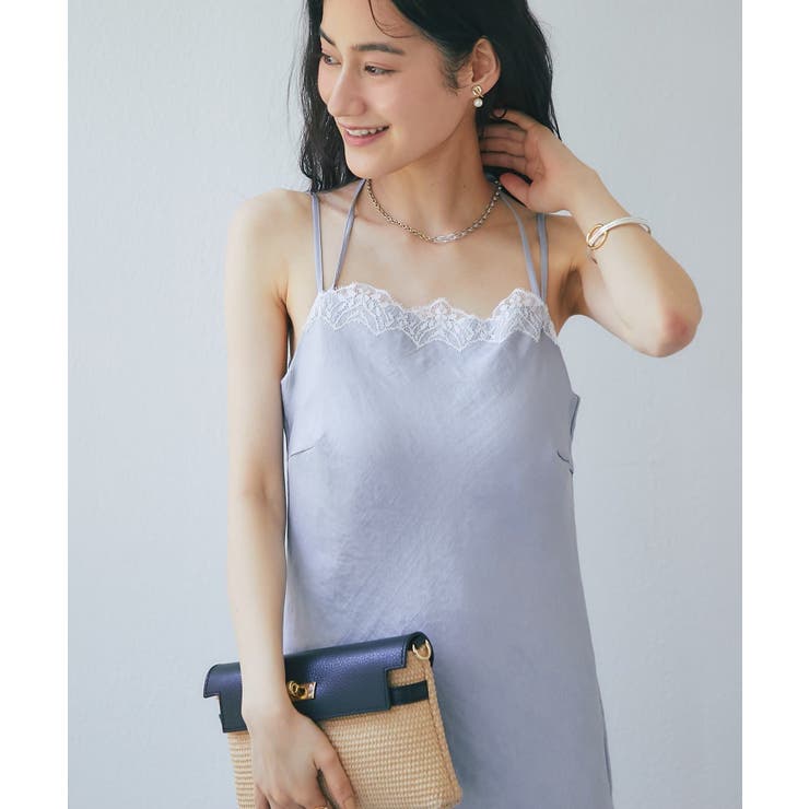 【La boutique BonBon】サテンレース付きキャミOP | PAL GROUP OUTLET | 詳細画像23 