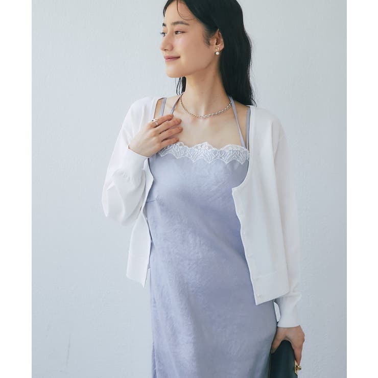 【La boutique BonBon】サテンレース付きキャミOP | PAL GROUP OUTLET | 詳細画像28 
