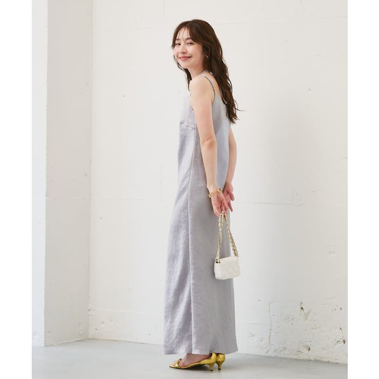 【La boutique BonBon】サテンレース付きキャミOP | PAL GROUP OUTLET | 詳細画像15 