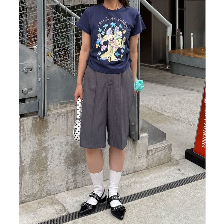 【Ciaopanic】バタフライスタッズハーフパンツ | PAL GROUP OUTLET | 詳細画像10 