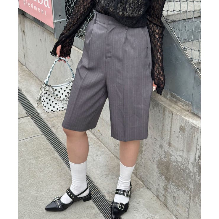 【Ciaopanic】バタフライスタッズハーフパンツ | PAL GROUP OUTLET | 詳細画像1 