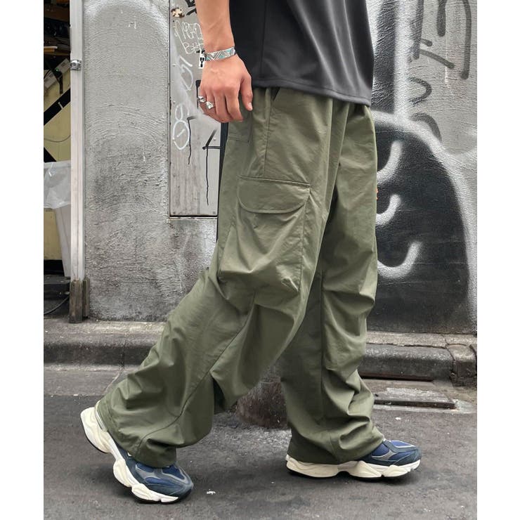 KHK | 【Ciaopanic】ナイロンカーゴパンツ | PAL GROUP OUTLET