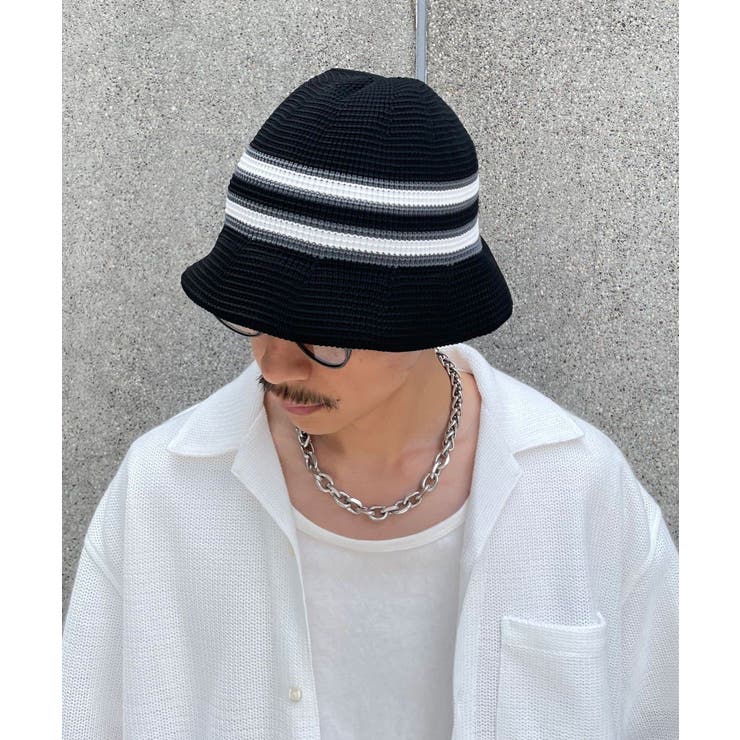 BLK | 【Ciaopanic】ボーダーニットハット | PAL GROUP OUTLET