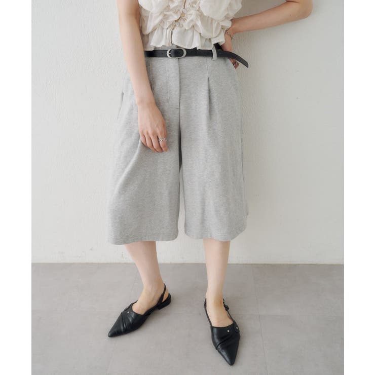 【Kastane】ベルトSETバミューダパンツ | PAL GROUP OUTLET | 詳細画像2 