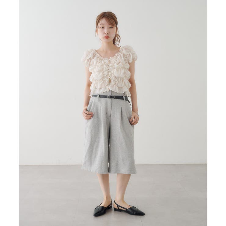 【Kastane】ベルトSETバミューダパンツ | PAL GROUP OUTLET | 詳細画像5 