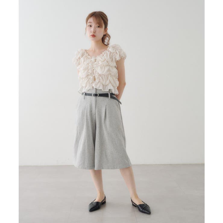 【Kastane】ベルトSETバミューダパンツ | PAL GROUP OUTLET | 詳細画像7 