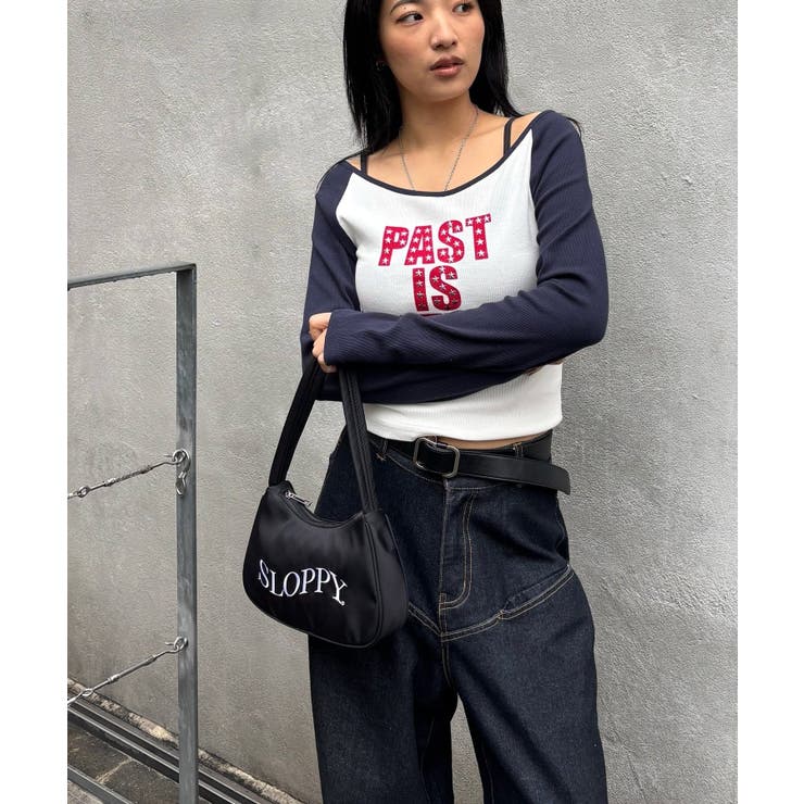 【WHO'S WHO gallery】スタースタッズラグランロゴトップス | PAL GROUP OUTLET | 詳細画像28 