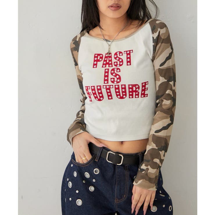 CAMO | 【WHO'S WHO gallery】スタースタッズラグランロゴトップス | PAL GROUP OUTLET