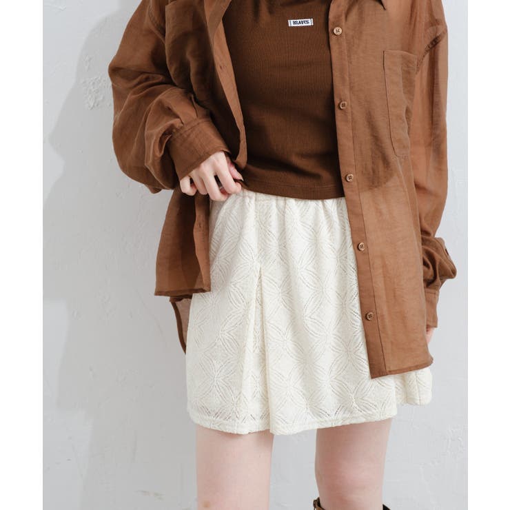 【Kastane】カットレースミニスカート | PAL GROUP OUTLET | 詳細画像8 