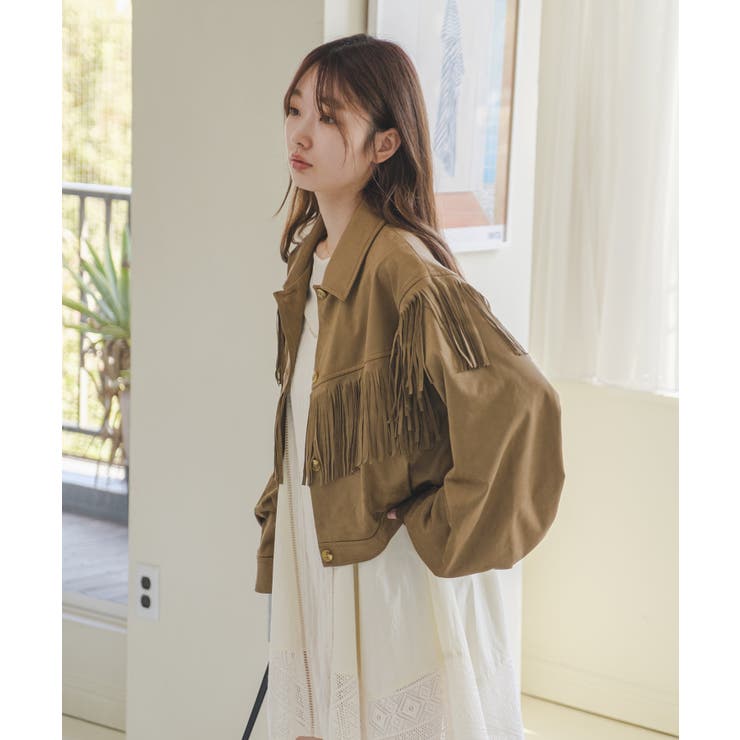 【Kastane】スウェードフリンジJK | PAL GROUP OUTLET | 詳細画像9 