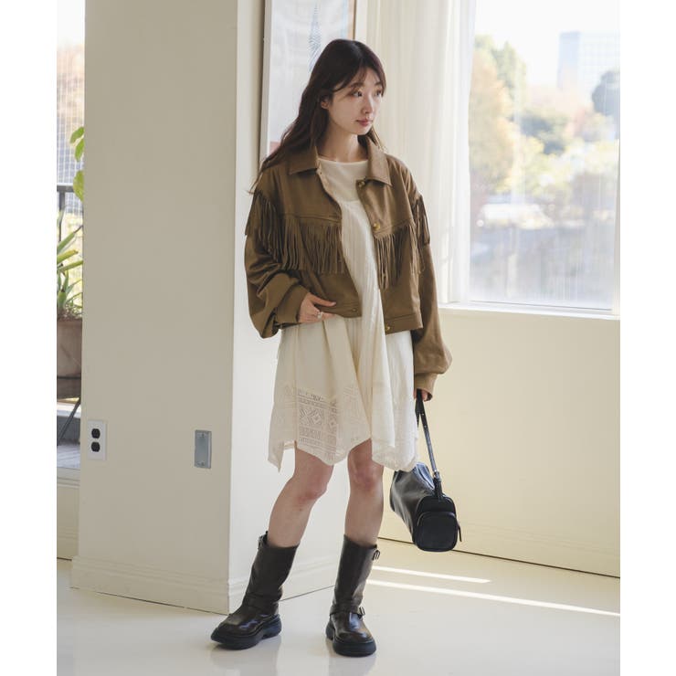 【Kastane】スウェードフリンジJK | PAL GROUP OUTLET | 詳細画像11 