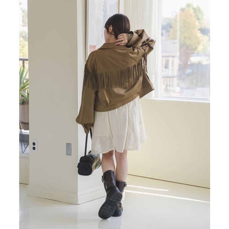 【Kastane】スウェードフリンジJK | PAL GROUP OUTLET | 詳細画像12 