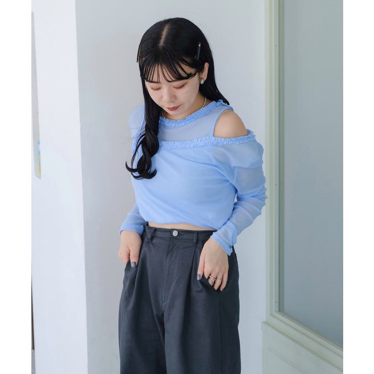 【Kastane】yamadaアシメレイヤードシアーロンTee | PAL GROUP OUTLET | 詳細画像3 