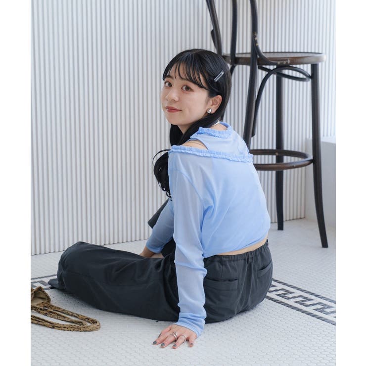 【Kastane】yamadaアシメレイヤードシアーロンTee | PAL GROUP OUTLET | 詳細画像4 