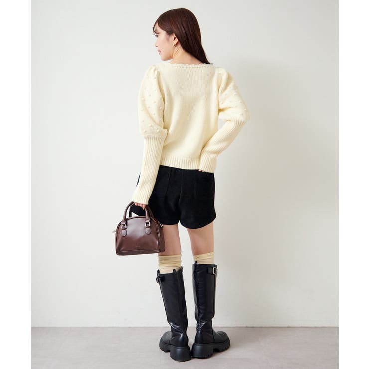 【Kastane】ポンポンニットカーディガン | PAL GROUP OUTLET | 詳細画像9 