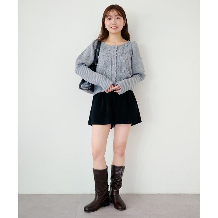 【Kastane】ポンポンニットカーディガン | PAL GROUP OUTLET | 詳細画像17 