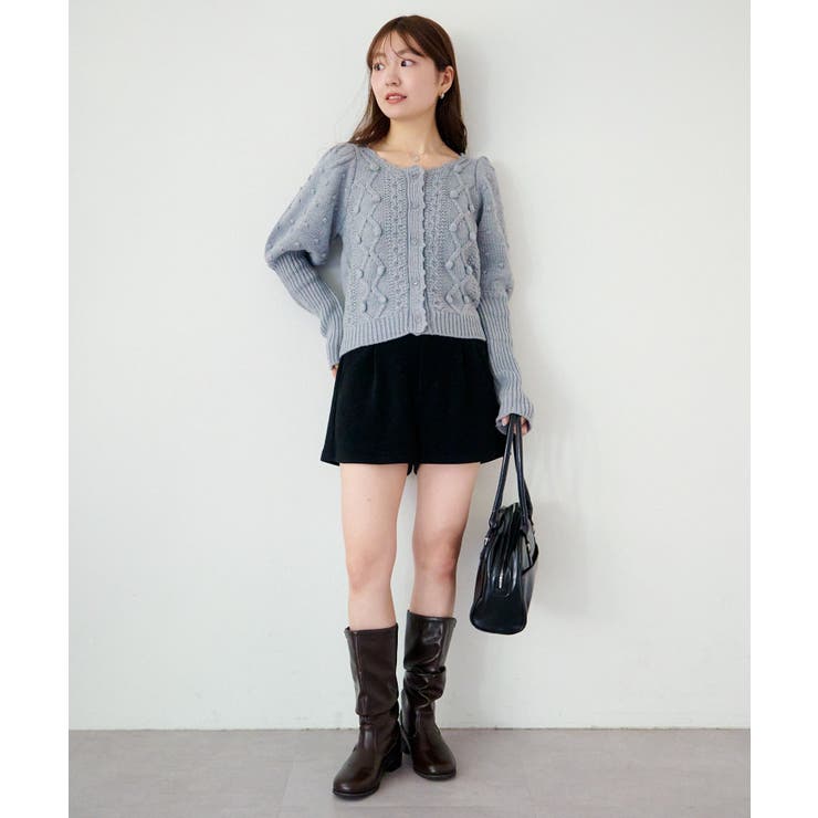 【Kastane】ポンポンニットカーディガン | PAL GROUP OUTLET | 詳細画像18 