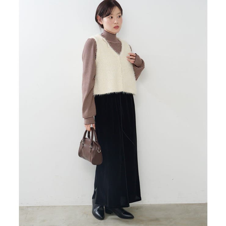 【Kastane】ベロアメロウスカート | PAL GROUP OUTLET | 詳細画像9 