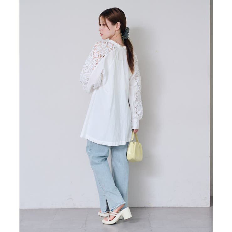 【Kastane】袖レースチュニック | PAL GROUP OUTLET | 詳細画像6 