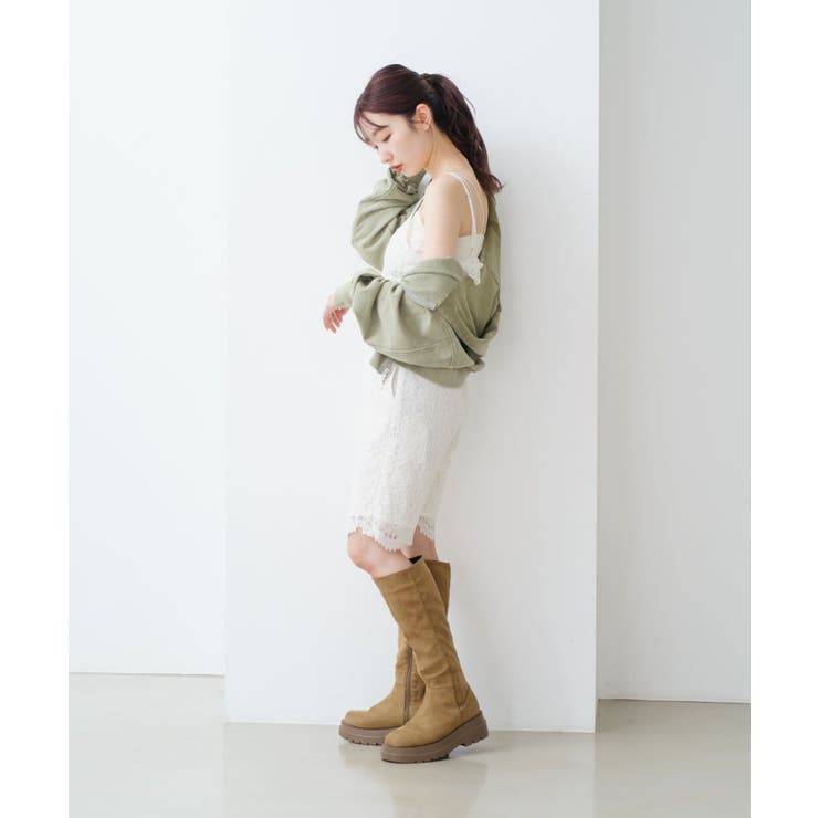 【Kastane】limited lace biker pants | PAL GROUP OUTLET | 詳細画像20 
