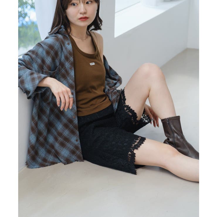 【Kastane】limited lace biker pants | PAL GROUP OUTLET | 詳細画像23 
