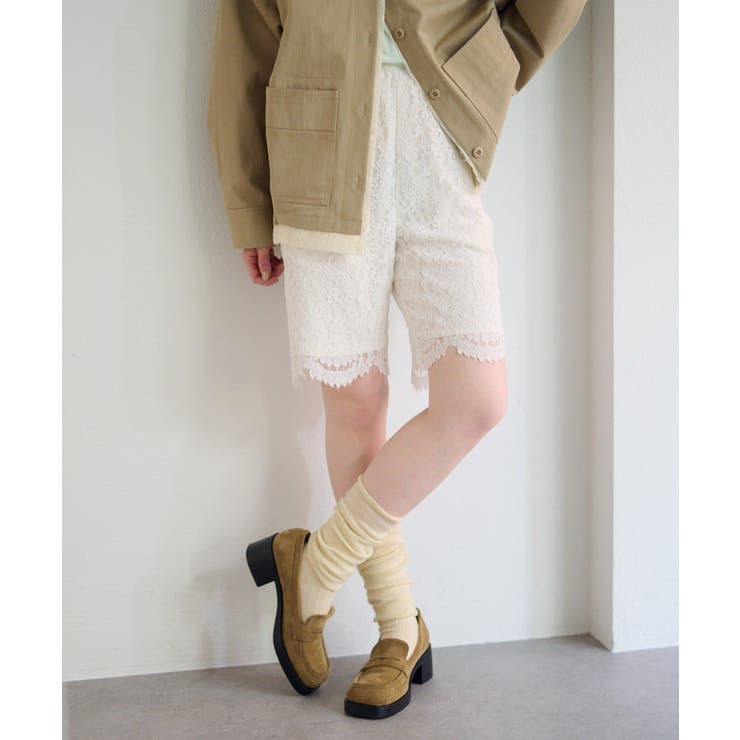 【Kastane】limited lace biker pants | PAL GROUP OUTLET | 詳細画像2 