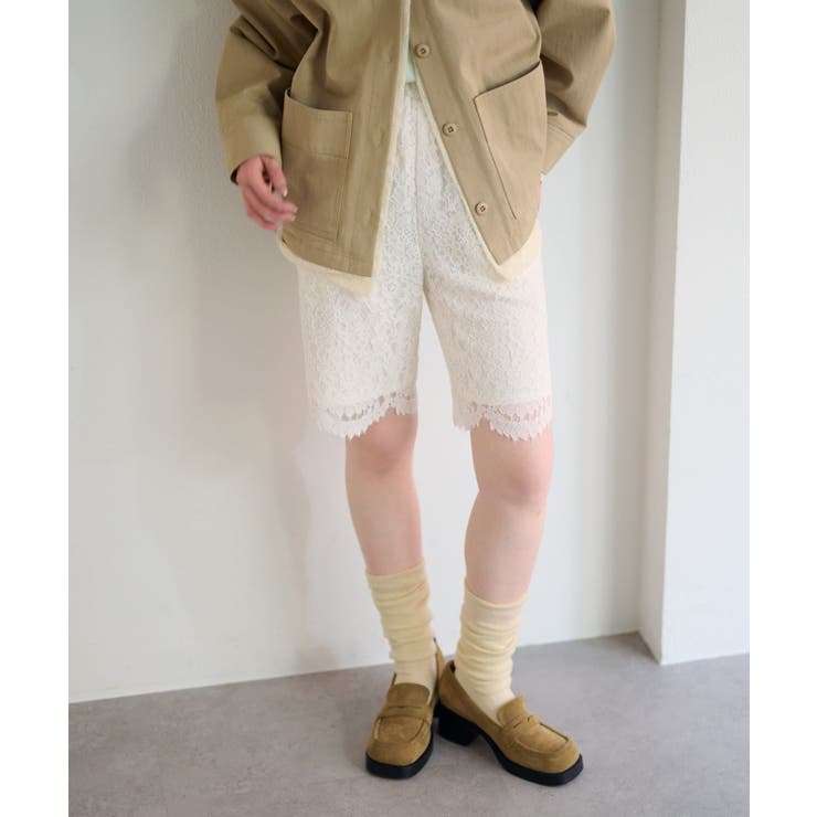 【Kastane】limited lace biker pants | PAL GROUP OUTLET | 詳細画像3 