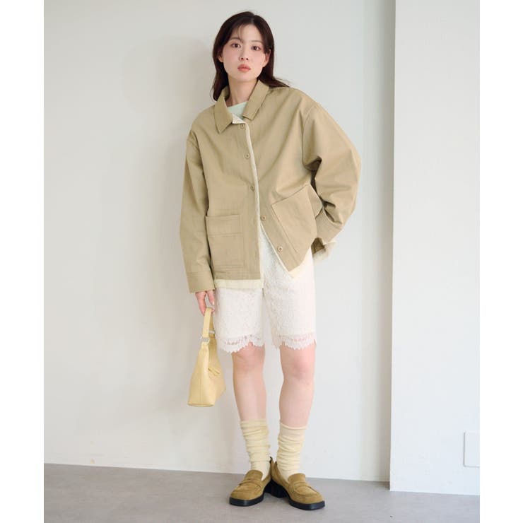 【Kastane】limited lace biker pants | PAL GROUP OUTLET | 詳細画像4 