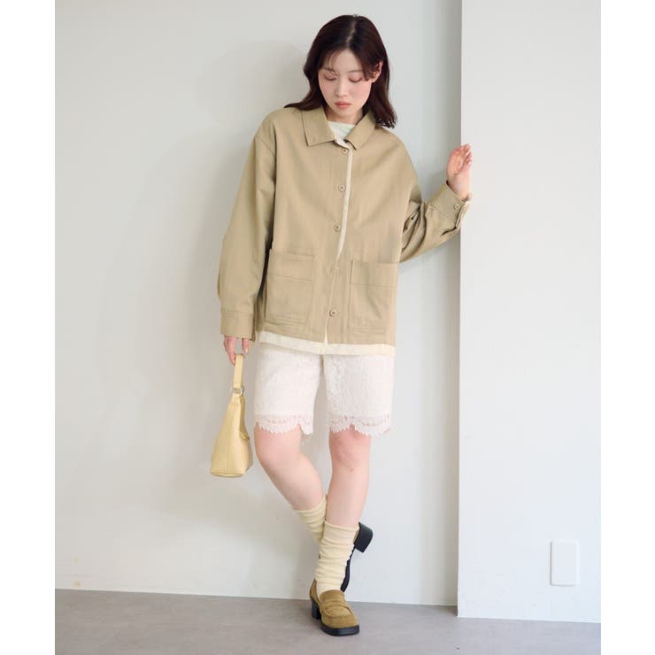 【Kastane】limited lace biker pants | PAL GROUP OUTLET | 詳細画像5 