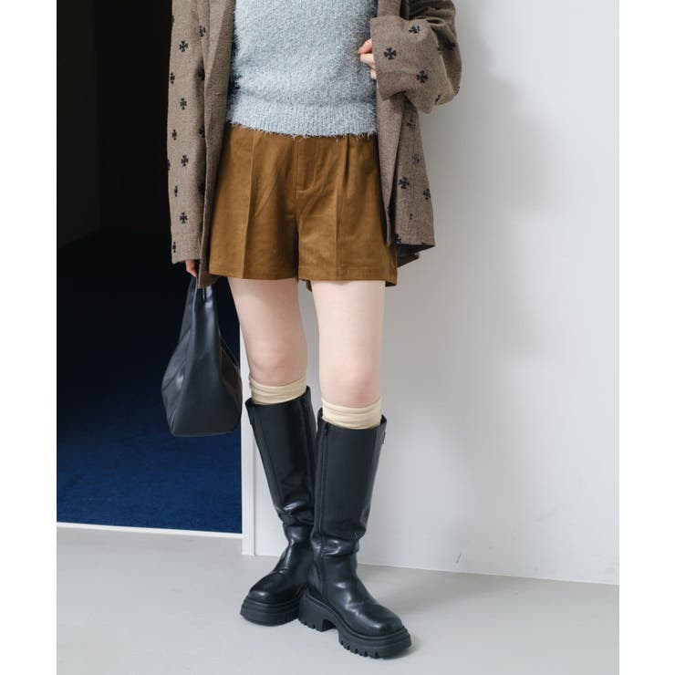 CAM | 【Kastane】スウェードショートパンツ | PAL GROUP OUTLET