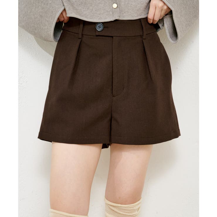 BRN | 【Kastane】タックショートパンツ | PAL GROUP OUTLET
