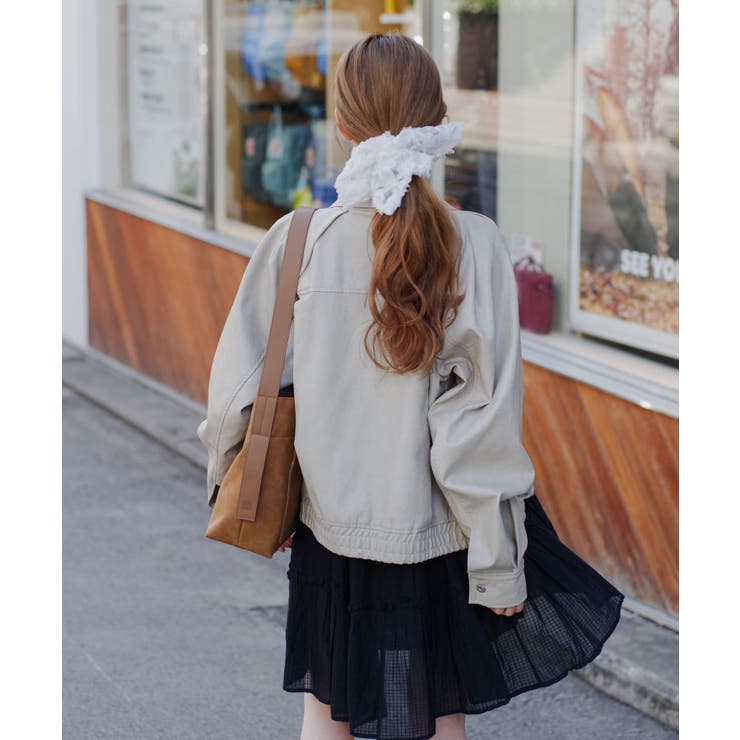【Kastane】フェイクレザーショートブルゾン | PAL GROUP OUTLET | 詳細画像3 