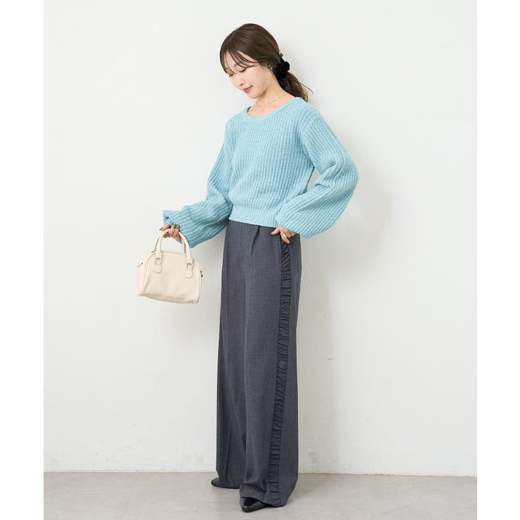 【Kastane】B サイドシャーリングスラックス | PAL GROUP OUTLET | 詳細画像11 