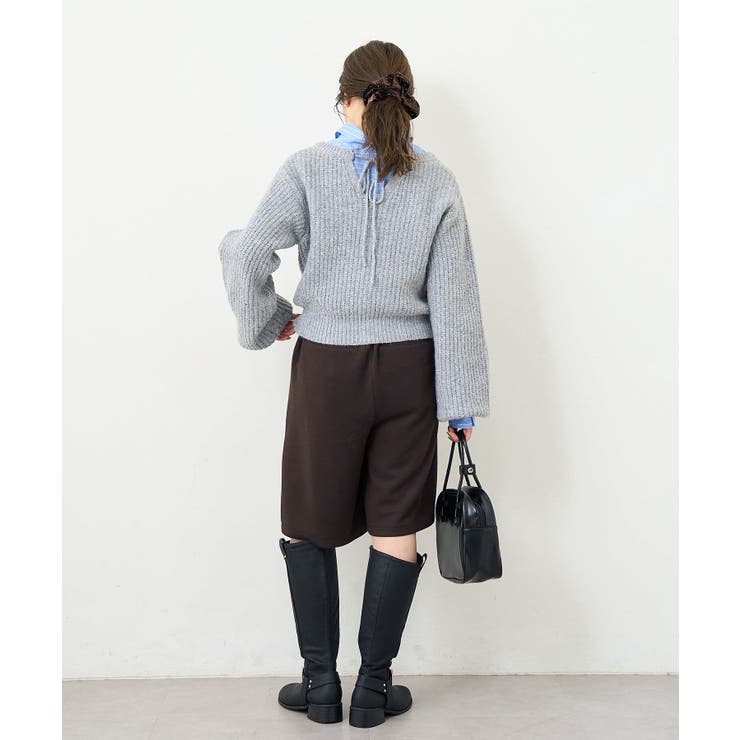 【Kastane】B ラメバックスリットプルオーバー | PAL GROUP OUTLET | 詳細画像9 