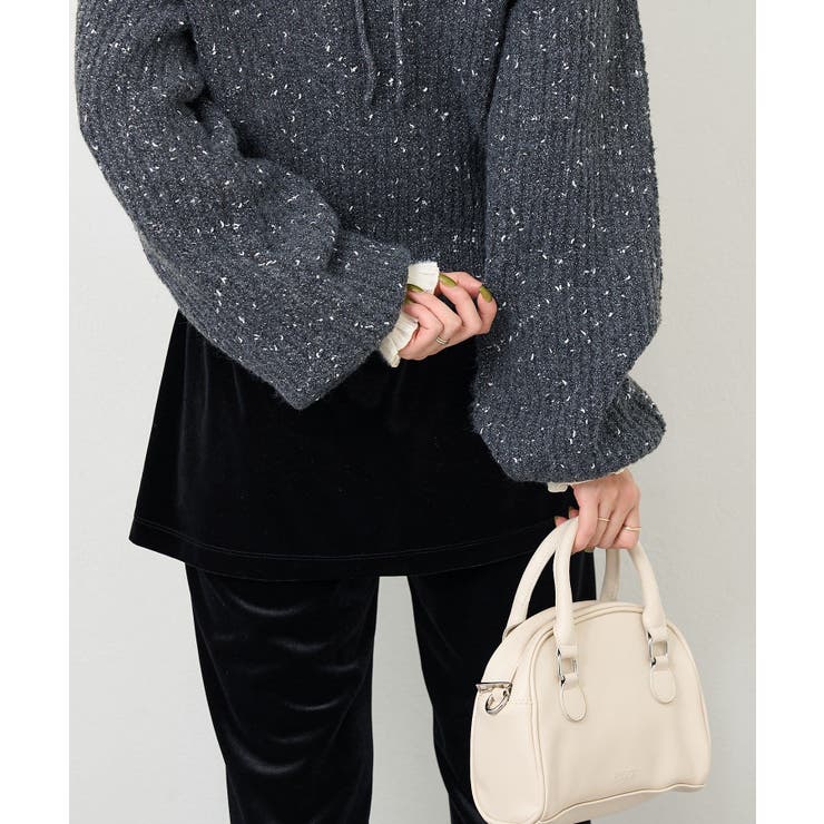 【Kastane】B ラメバックスリットプルオーバー | PAL GROUP OUTLET | 詳細画像12 