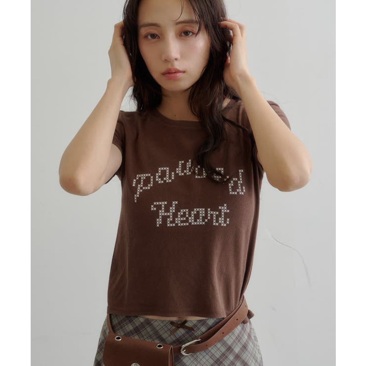 BRN | 【Kastane】ピクセルロゴTEE | PAL GROUP OUTLET