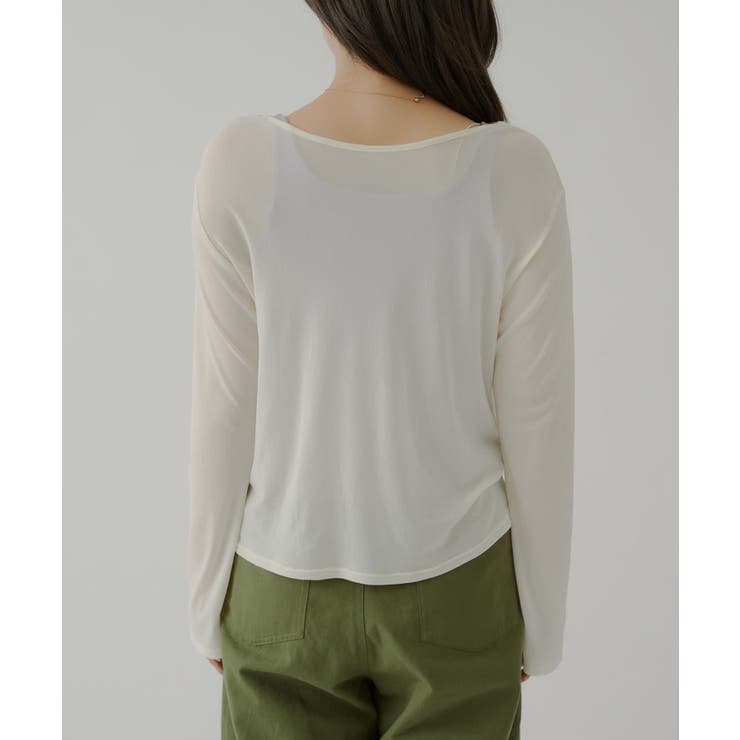 【Kastane】SOFT SHEER CREW | PAL GROUP OUTLET | 詳細画像15 