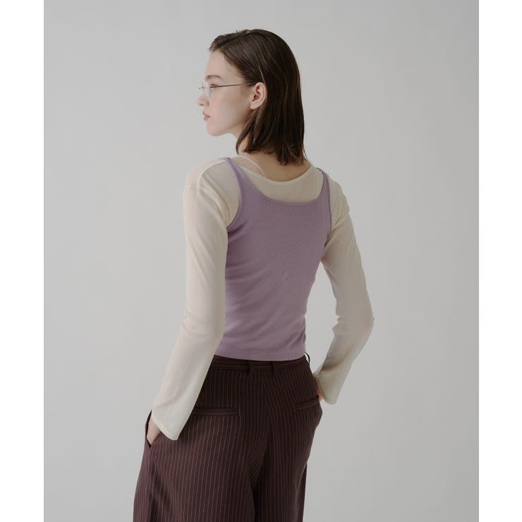 【Kastane】SOFT SHEER CREW | PAL GROUP OUTLET | 詳細画像1 