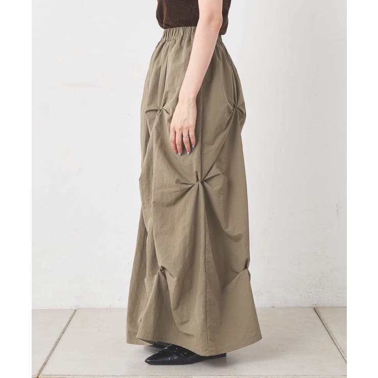 【Kastane】フラワータックロングスカート | PAL GROUP OUTLET | 詳細画像10 